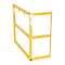 Vestil Yellow Cylinder Barricade Extension Rack 3 Cylinder Capacity CYL-FMSR-3-EXT - alternate 2